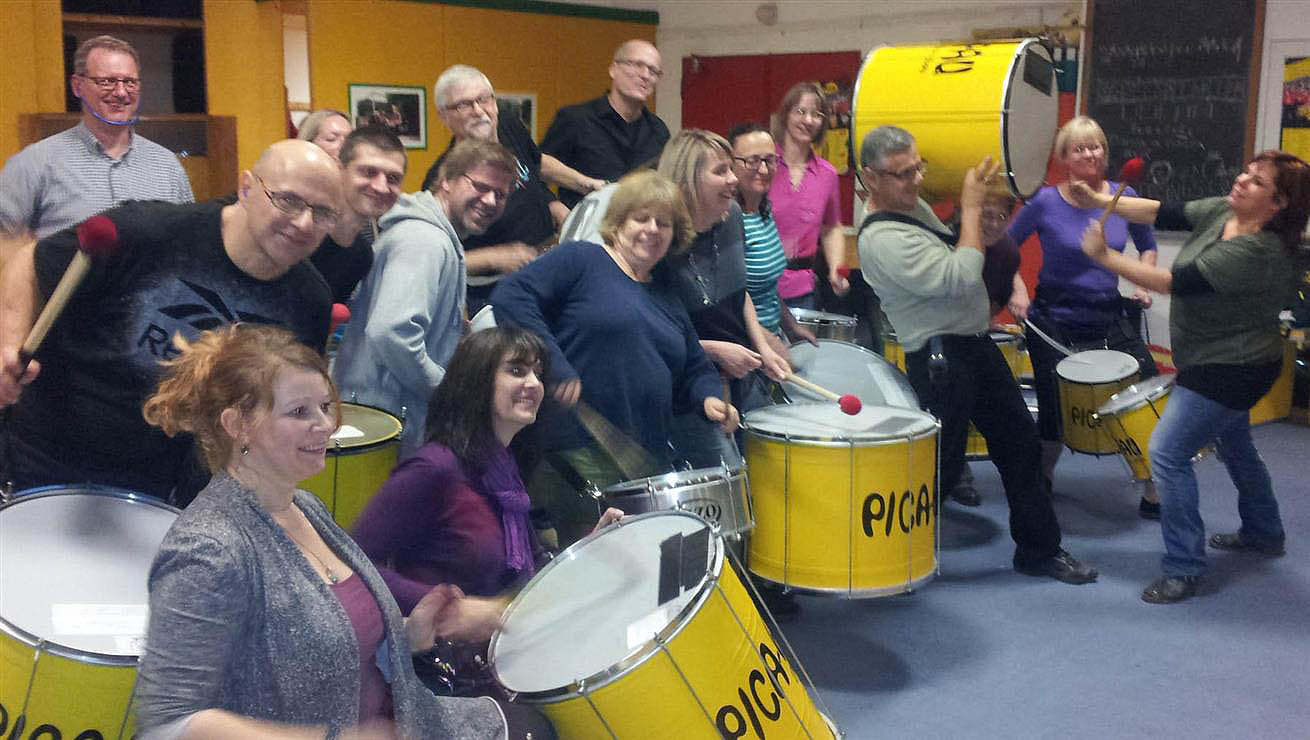 Pica-Pau&Fuego interner Workshop in Violau