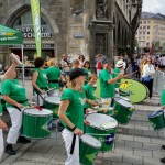 Go>>Brazil trommelt beim Stadtlauf München