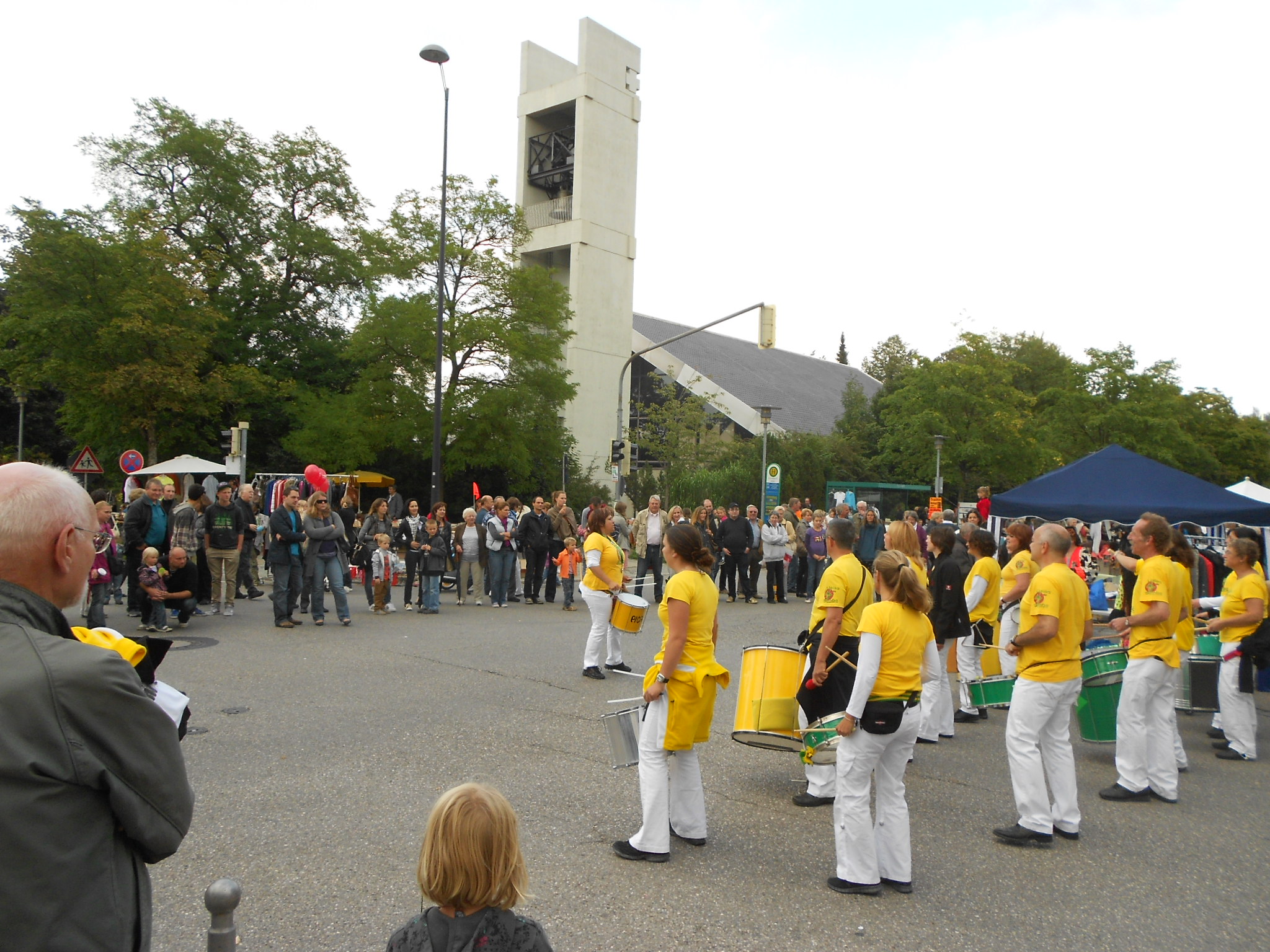 Uniao do Samba auf dem Straßenfest in Gräfelfing