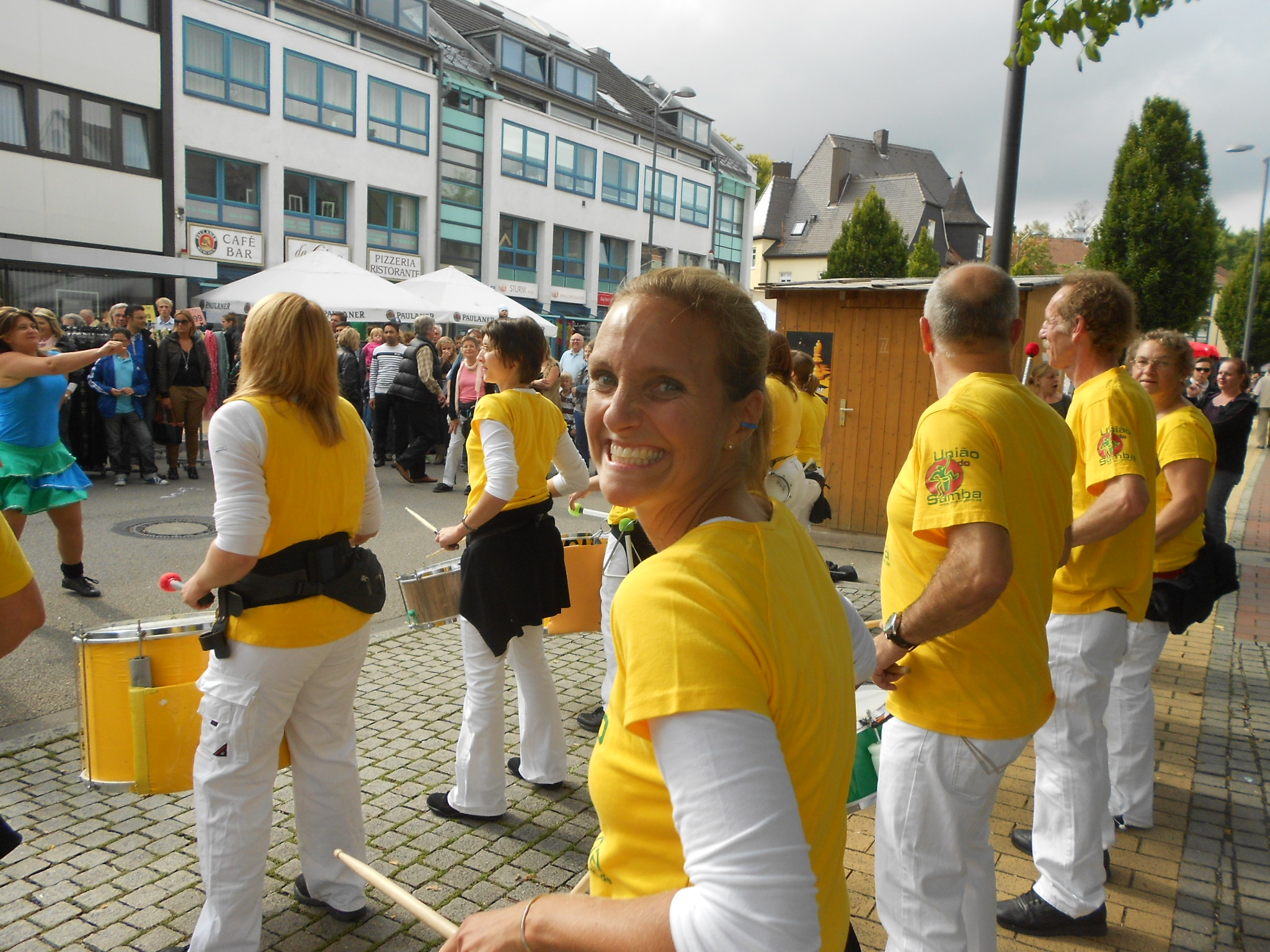 Uniao do Samba auf dem Straßenfest in Gräfelfing