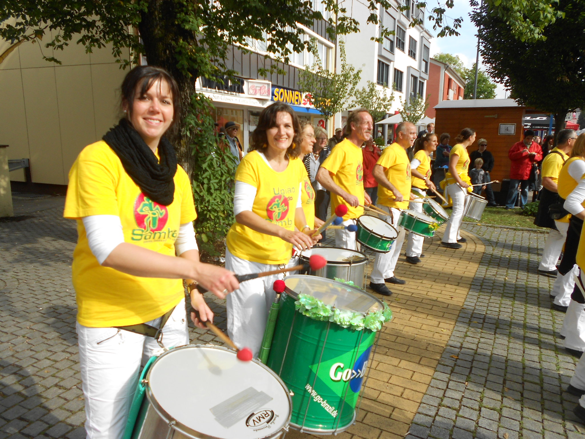 Uniao do Samba auf dem Straßenfest in Gräfelfing