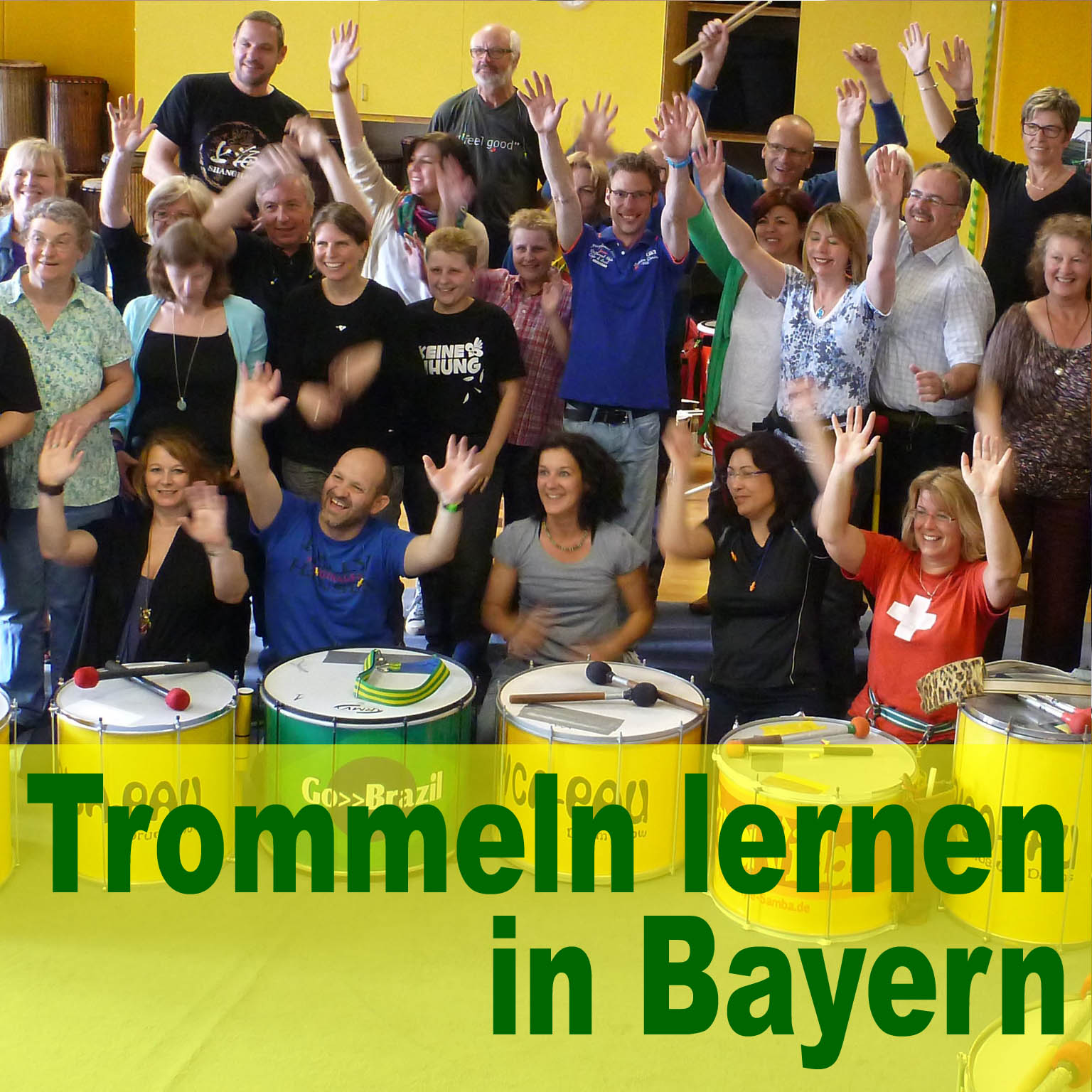Trommeln lernen in Augsburg, München, Dillingen, Peiting