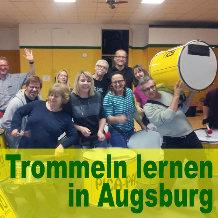 Trommeln lernen in Augsburg bei Pica-Pau+