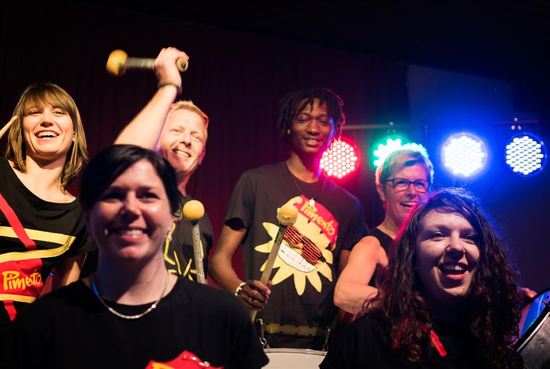 Pimento bei der Einkaufsnacht in Günzburg