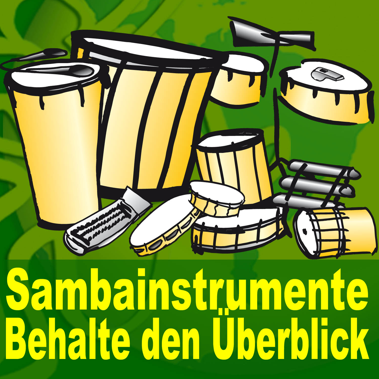 Sambainstrumente Überblick