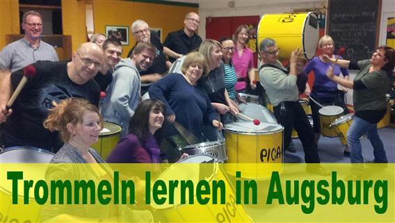 Augsburg | Trommel-Schnupperkurs bei Pica-Pau | Sonntag, 18.05.2025