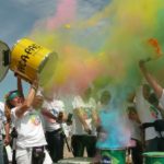 Colorrun München 2016 mit Uniao do Samba