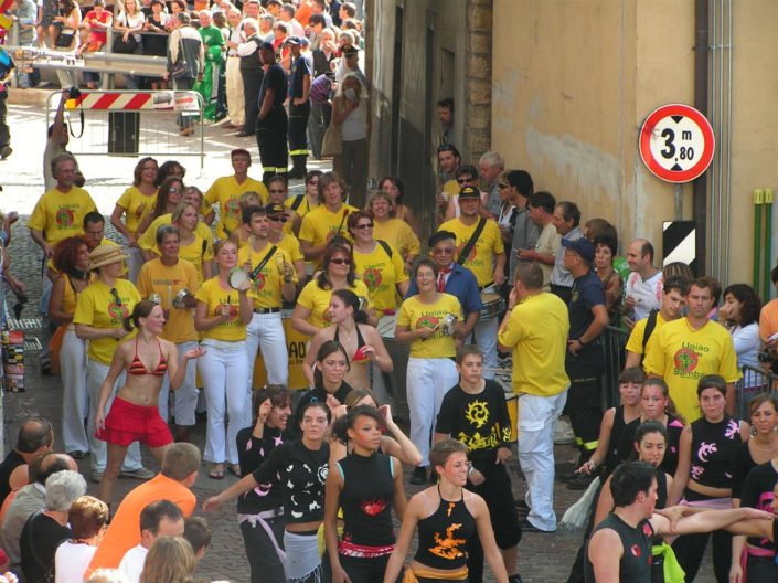 Uniao do Samba beim Traubenfest Festa dell Uva in Verla 2006