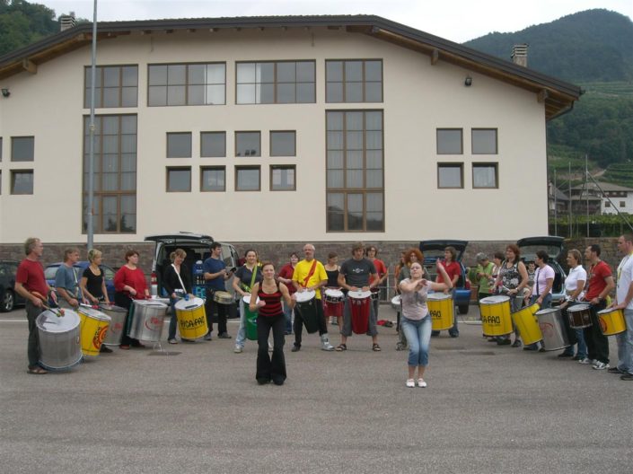 Uniao do Samba beim Traubenfest Festa dell Uva in Verla 2006