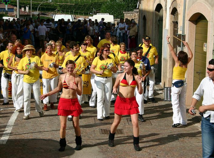 Uniao do Samba beim Traubenfest Festa dell Uva in Verla 2006