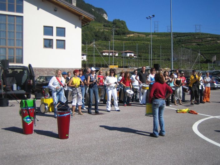 Uniao do Samba beim Traubenfest Festa dell Uva in Verla 2007