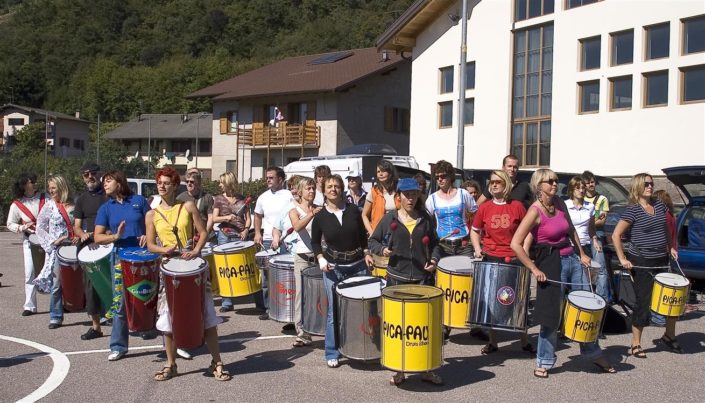 Uniao do Samba beim Traubenfest Festa dell Uva in Verla 2007