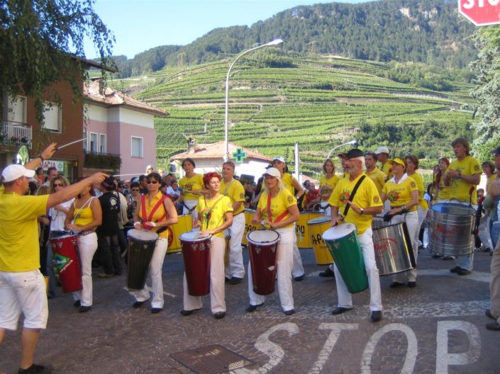 Uniao do Samba beim Traubenfest Festa dell Uva in Verla 2007