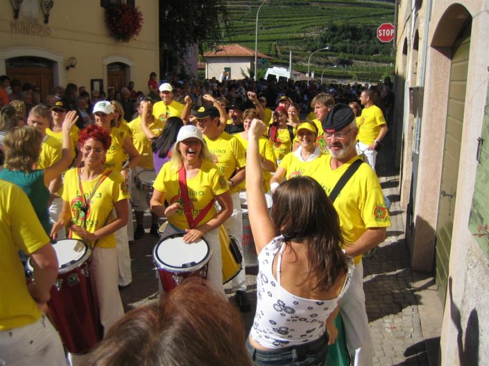 Uniao do Samba beim Traubenfest Festa dell Uva in Verla 2007