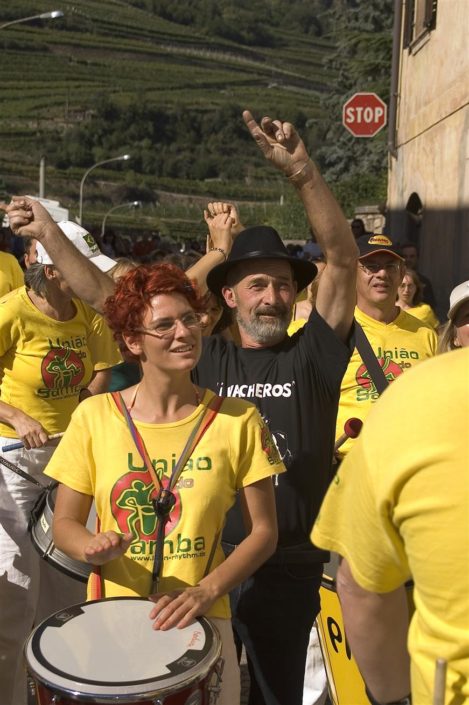 Uniao do Samba beim Traubenfest Festa dell Uva in Verla 2007