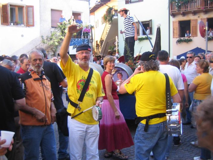 Uniao do Samba beim Traubenfest Festa dell Uva in Verla 2007