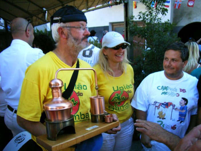 Uniao do Samba beim Traubenfest Festa dell Uva in Verla 2007