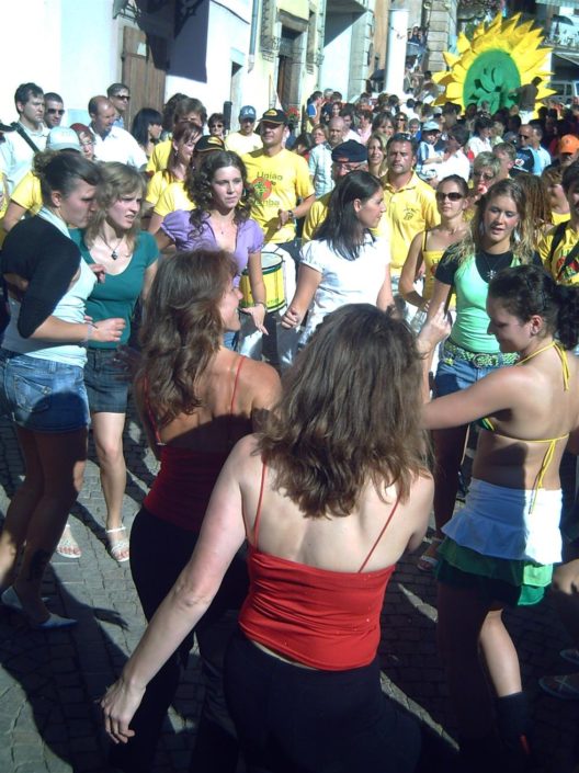 Uniao do Samba beim Traubenfest Festa dell Uva in Verla 2007