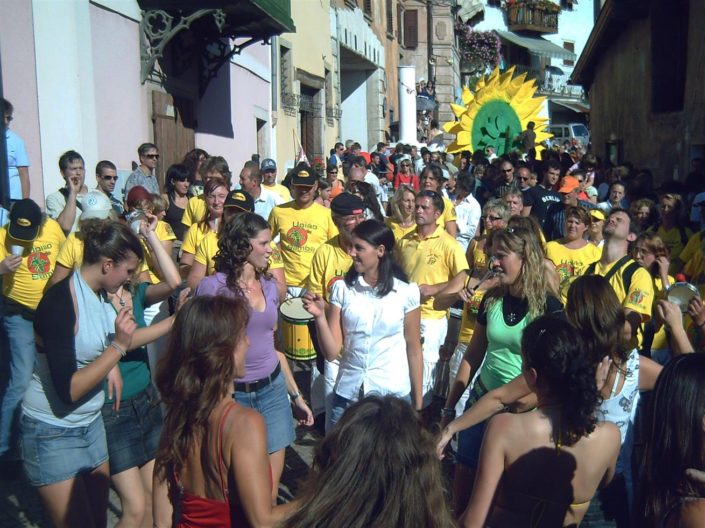 Uniao do Samba beim Traubenfest Festa dell Uva in Verla 2007