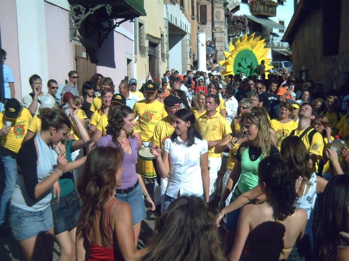 Uniao do Samba beim Traubenfest Festa dell Uva in Verla 2007