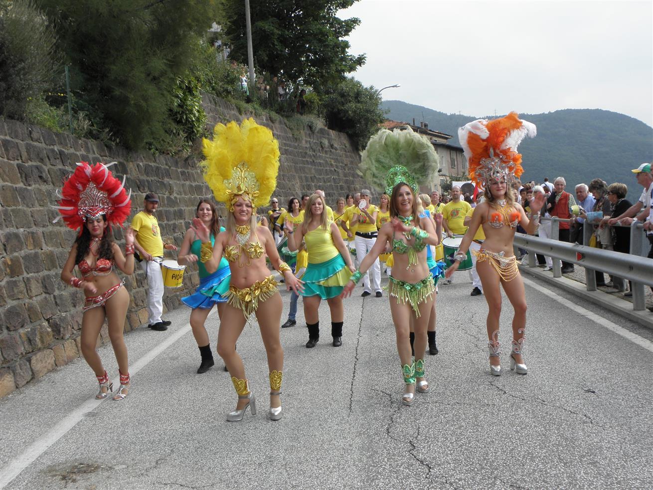 Uniao do Samba beim Traubenfest Festa dell Uva in Verla 2012