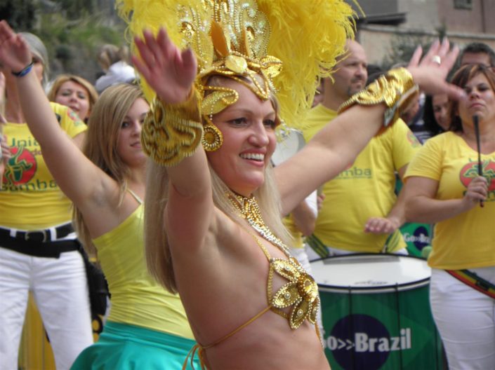 Uniao do Samba beim Traubenfest Festa dell Uva in Verla 2012