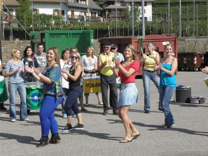 Uniao do Samba beim Traubenfest Festa dell Uva in Verla 2012