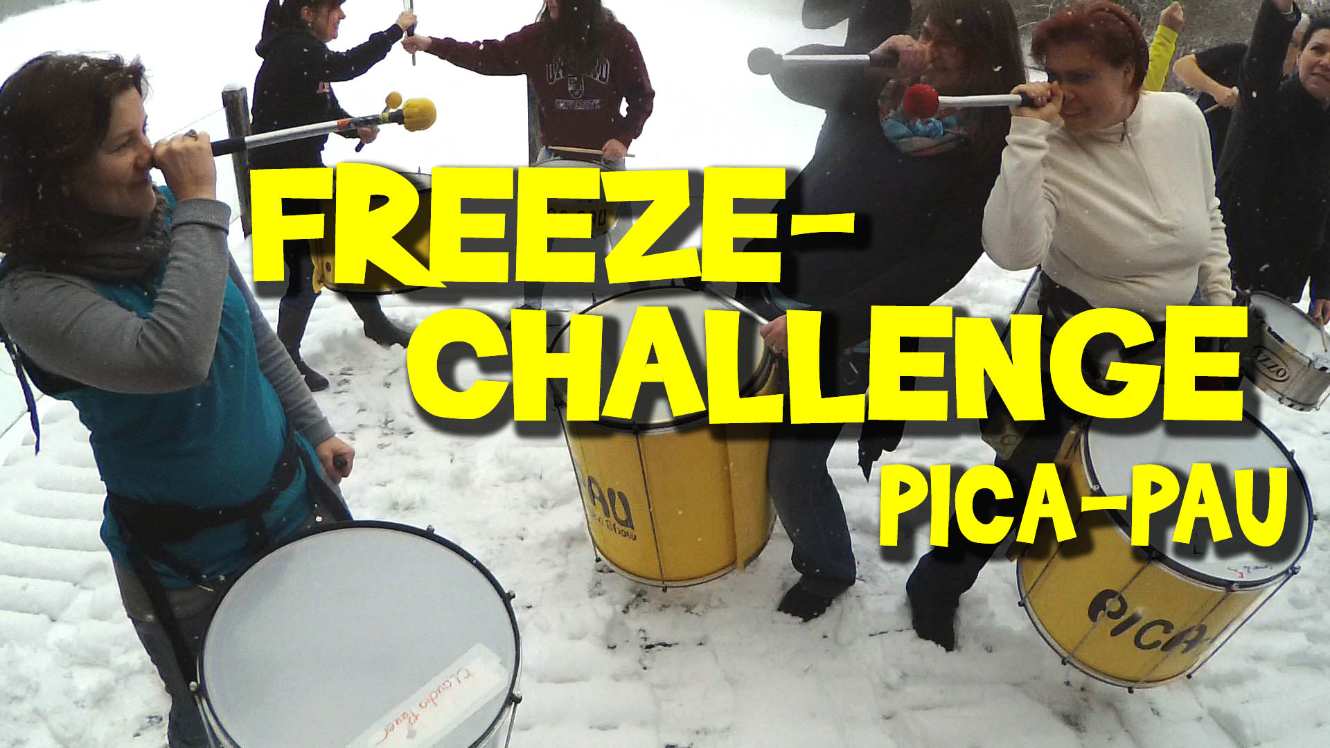 Freeze-Challenge Pica-Pau Mannequin-Challenge