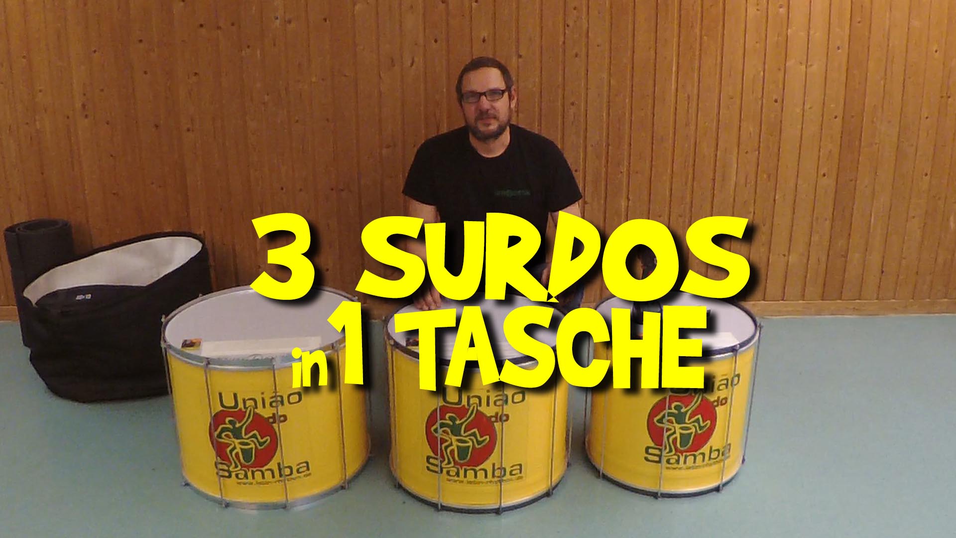 3 Surdos in 1 Tasche verpacken