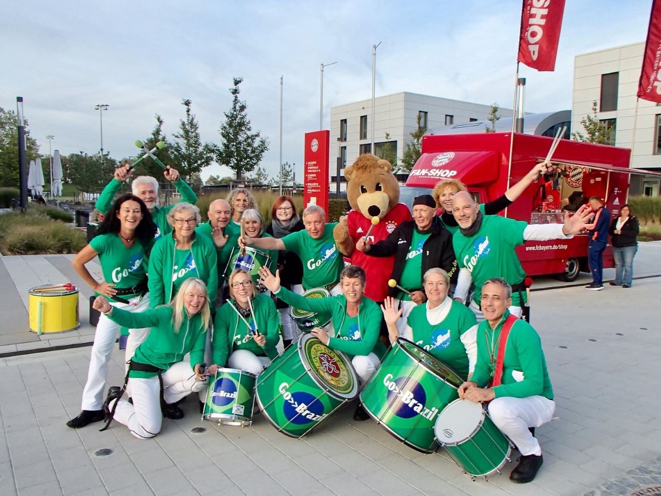 Go-Brazil beim FC Bayern - Champions League Spiel Frauen