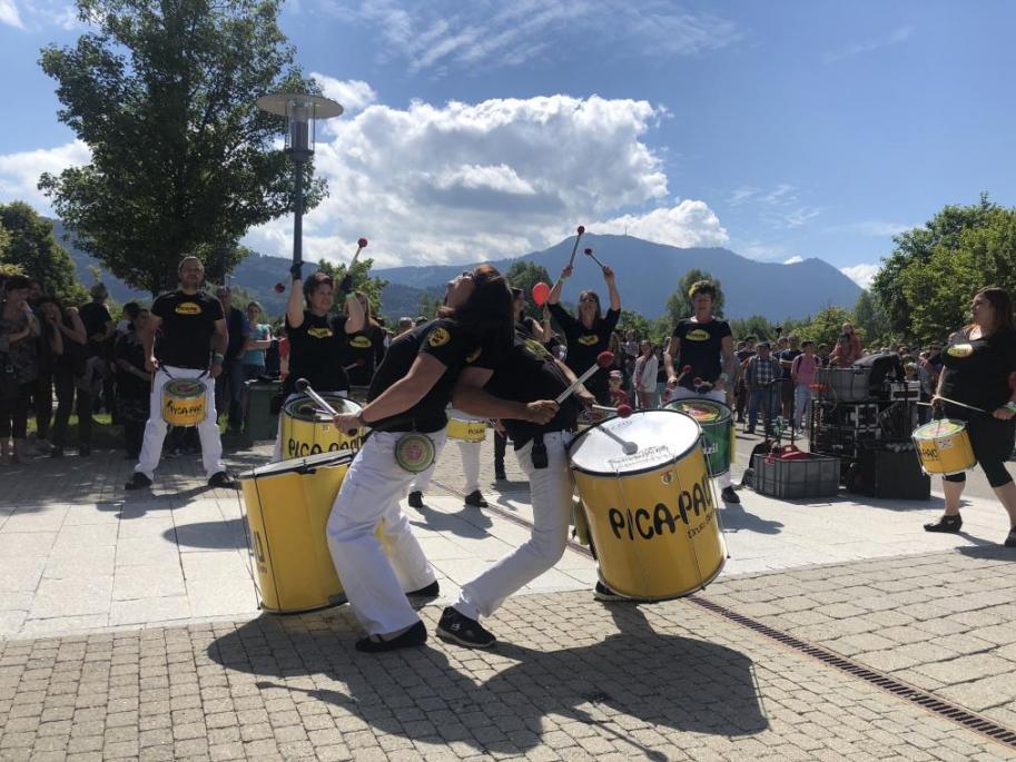 Pica-Pau beim Energiefestival in Mering