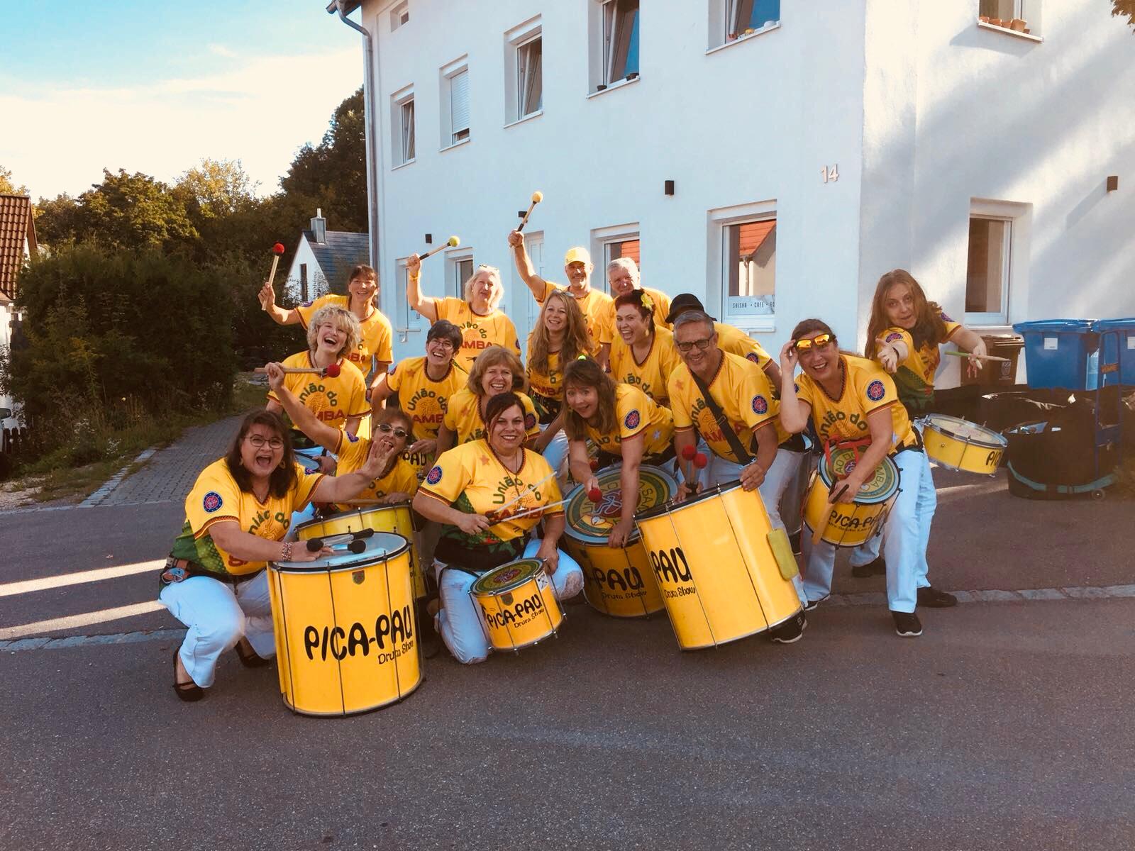 Uniao do Samba beim Friedberger Halbmarathon