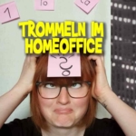 Trommeln im Homeoffice