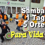 Pura Vida - Samba in 5 Orten an einem Nachmittag in der Coronakrise