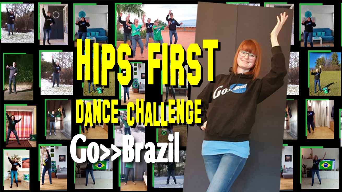 Go-Brazil bei der Tanz-Challenge Hips First