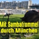 Mit eBike und Trommel durch München