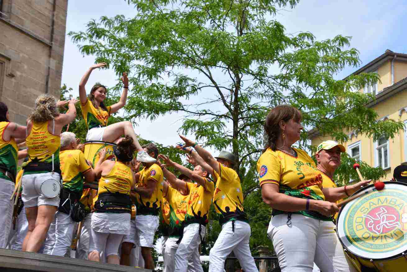 União do Samba l Sommerfest im Elisabethenstift in Lauingen