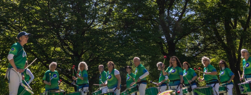 Go-Brazil beim Münchner-Kindl-Lauf.